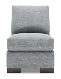 Sofa Lab Track Armless Chair - Luna Pewter 