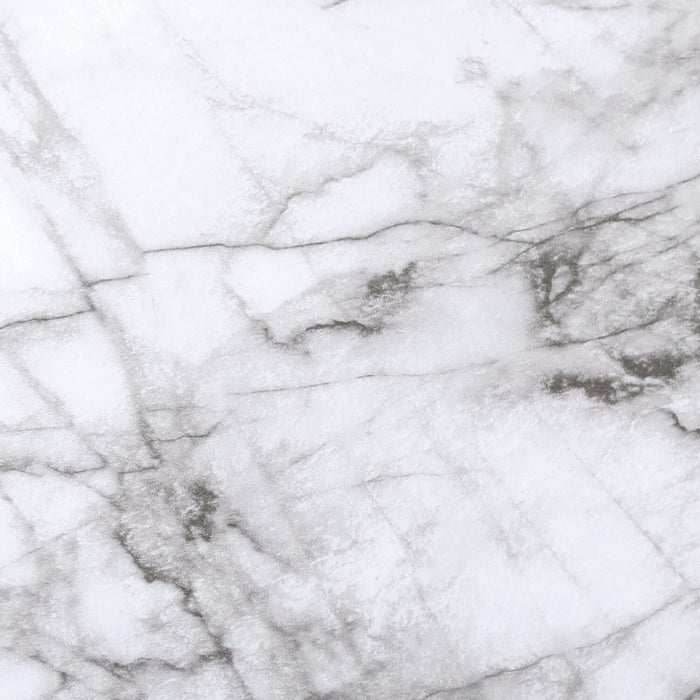 Jonnie Desk - White Marble-Look