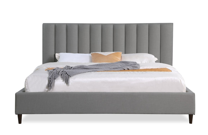 Rain King Platform Bed - Grey