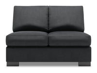 Sofa Lab Track Armless Loveseat - Pax Pepper 