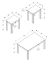 Remy 3-Piece Coffee and Two End Tables Package - Dark Brown
