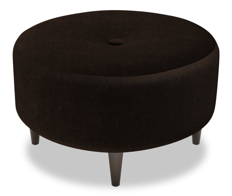 Sofa Lab The Curve Ottoman - Luxury Chocolate