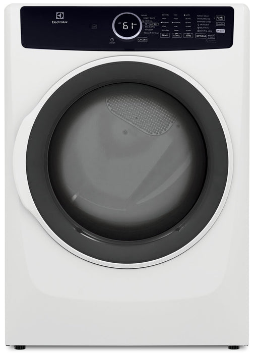 Electrolux 8 Cu. Ft. Electric Dryer - ELFE743CAW