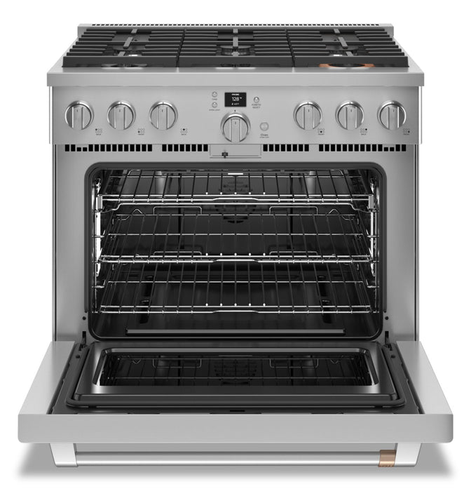 Café 6.2 Cu. Ft. Smart Commercial-Style 6-Burner Gas Range - CGY366P2TS1