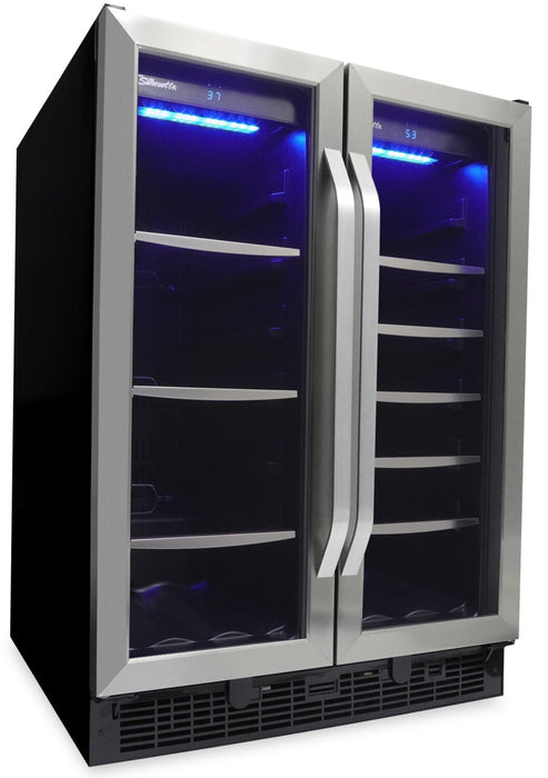 Silhouette Emmental 5.1 Cu. Ft. Dual Zone French-Door Beverage Centre - SBC051D1BSS