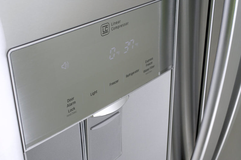 LG 21.8 Cu. Ft. French-Door Refrigerator with Exterior Water Dispenser- LRFWS2200S