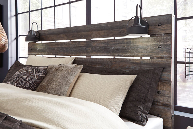 Abby Queen Headboard - Brown 