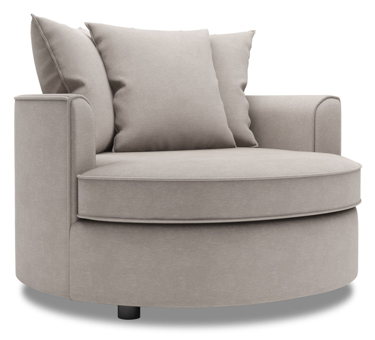 Sofa Lab The Cuddler Chair - Pax Slate