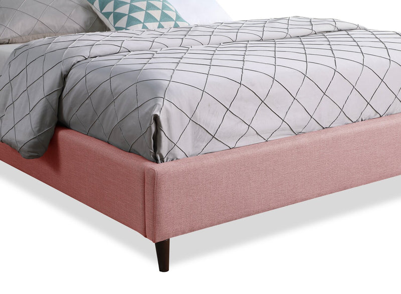 Rain Queen Platform Bed - Pink