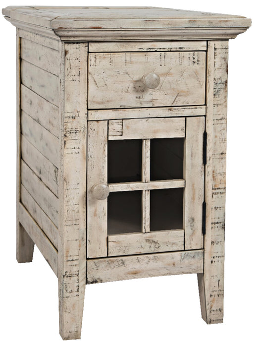 Rocco Cream Chairside Table
