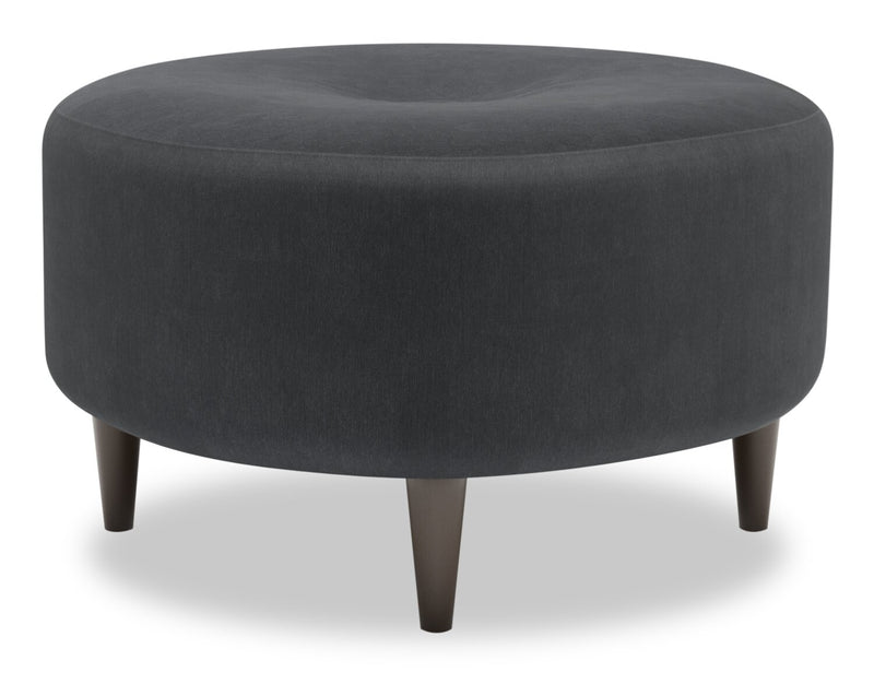 Sofa Lab The Curve Ottoman - Pax Pepper