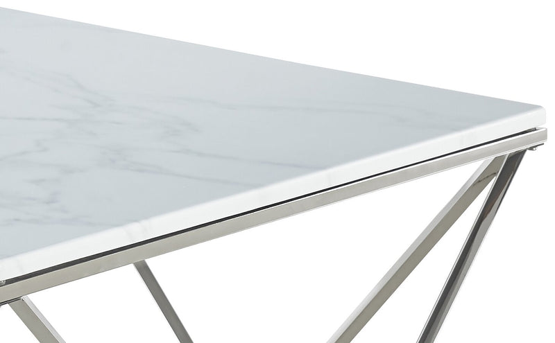 Amanda Coffee Table - Marble Carrara