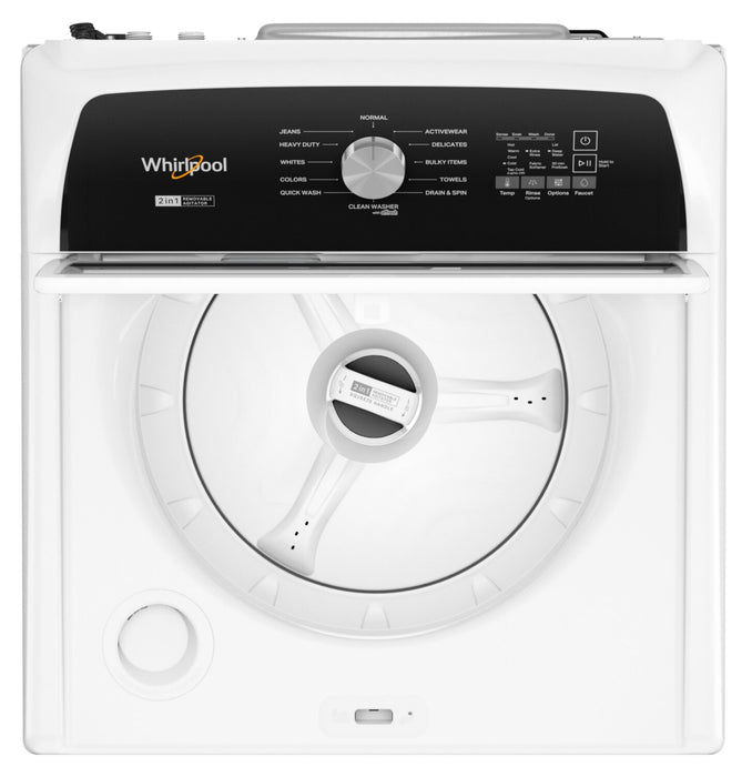 Whirlpool 5.4 / 5.5 Cu. Ft. Top-Load Washer with Removable Agitator - WTW5057LW