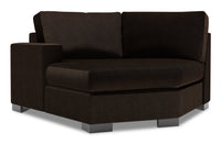 Sofa Lab Track LAF Cuddler - Luxury Chocolate