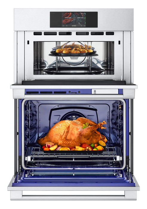 LG STUDIO 6.4 Cu. Ft. InstaView® Double Wall Oven - WCES6428F