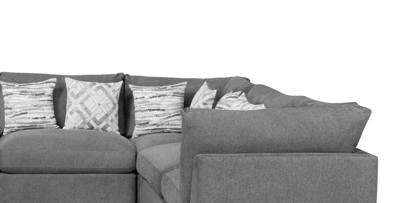Evolve 8-Piece Sectional - Charcoal