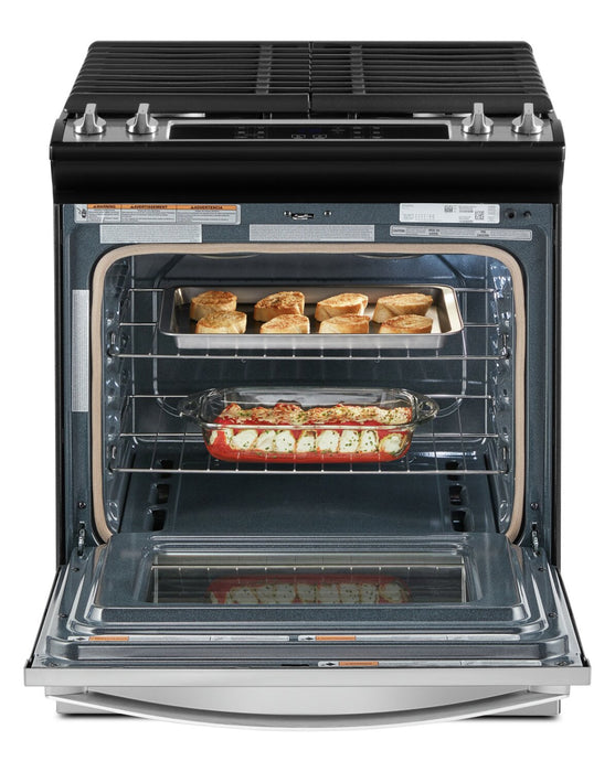 Whirlpool 5 Cu. Ft. Gas Range with Frozen Bake™ - WEG515S0LS