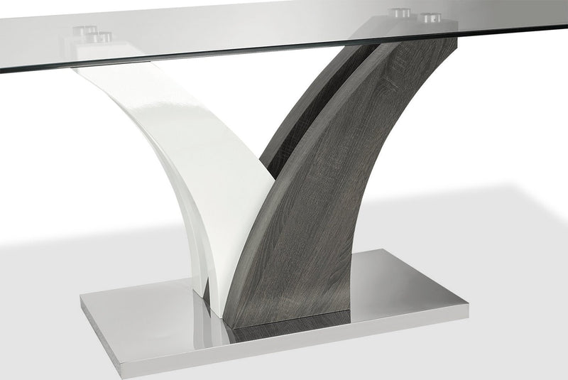 Tuxedo 5-Piece Dining Package – Grey