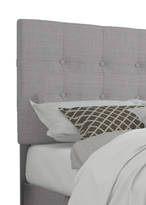 Page Queen Bed - Grey