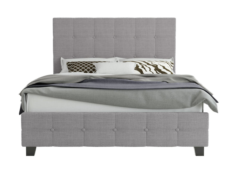 Page Queen Bed - Grey