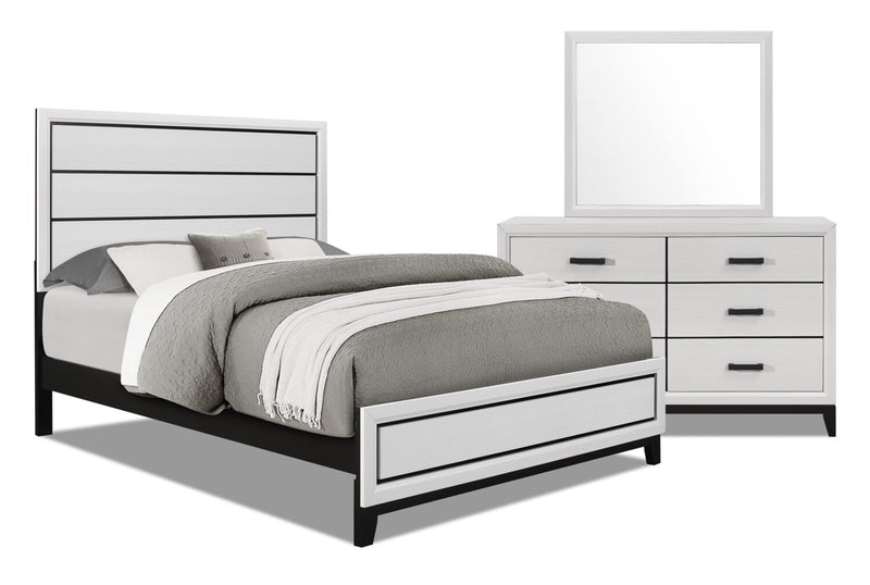 Kate 5-Piece Queen Bedroom Package - White