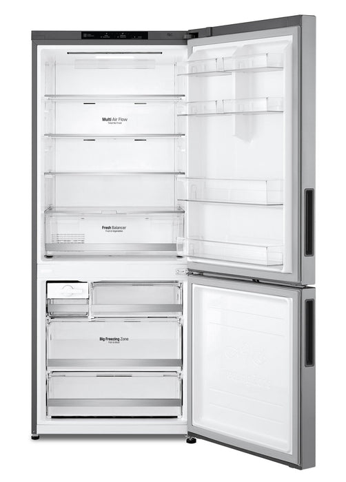 LG 15 Cu. Ft. Counter-Depth Bottom-Freezer Refrigerator - LBNC15251V