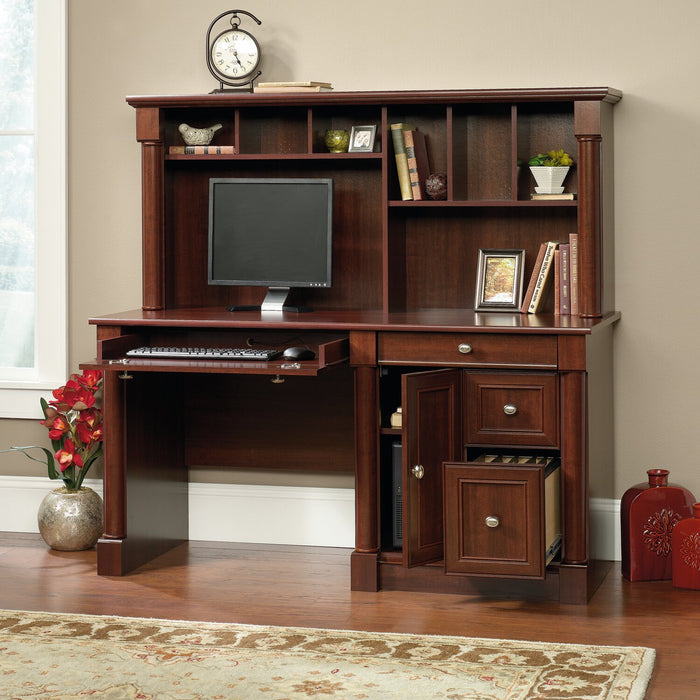 Palladia Desk with Hutch - Select Cherry 