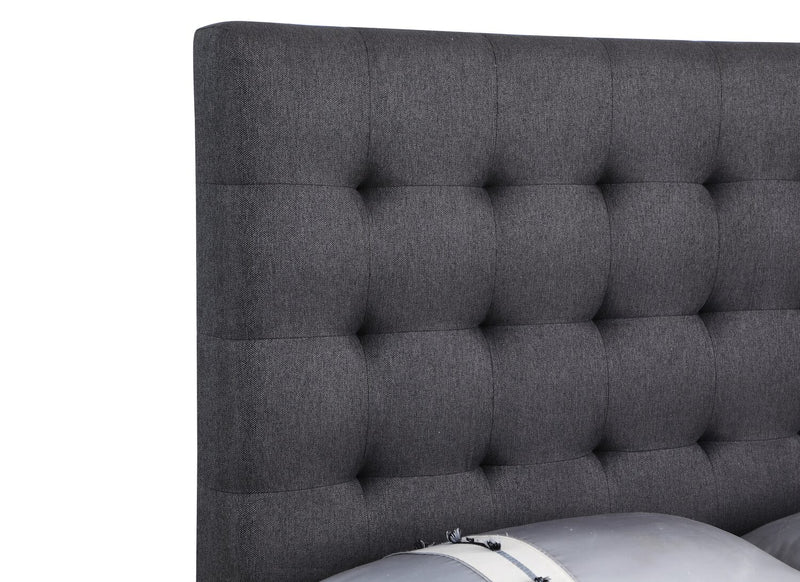 Jace Storage Full Bed - Grey