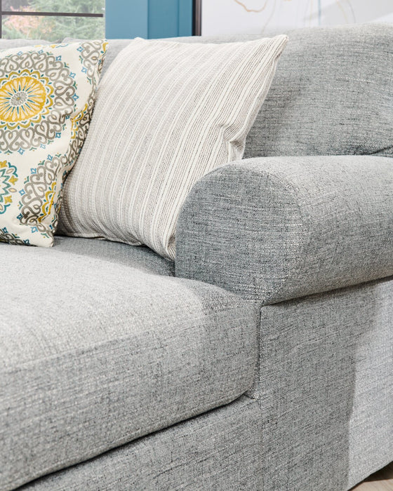 Sofa Lab Roll RAF Cuddler - Luna Pewter