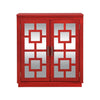 Darci Accent Cabinet - Red