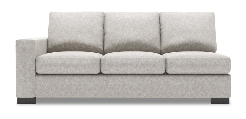 Sofa Lab Track LAF Sofa Bed - Luxury Silver