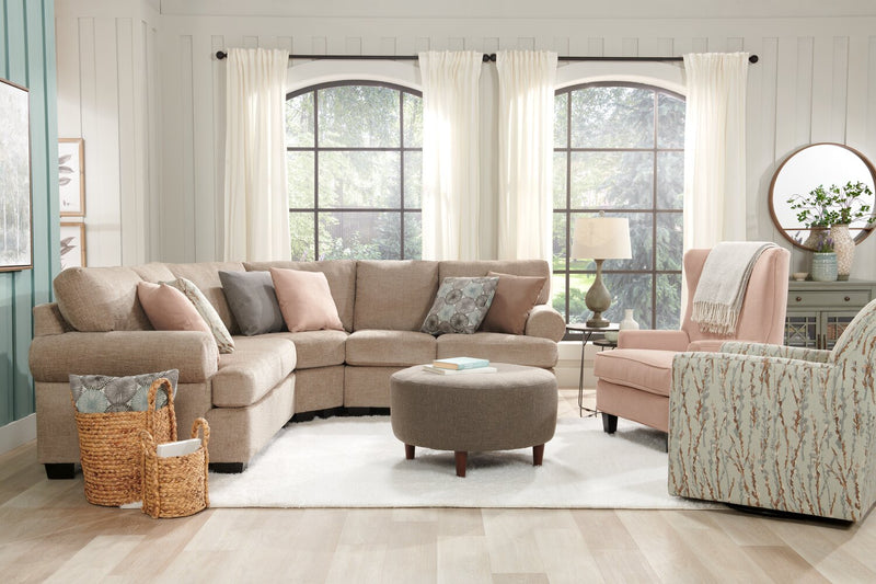 Sofa Lab The Wing Chair - Pax Rose