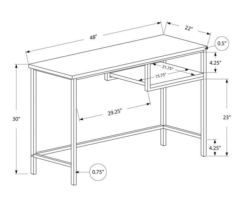 Frankie Desk - Taupe