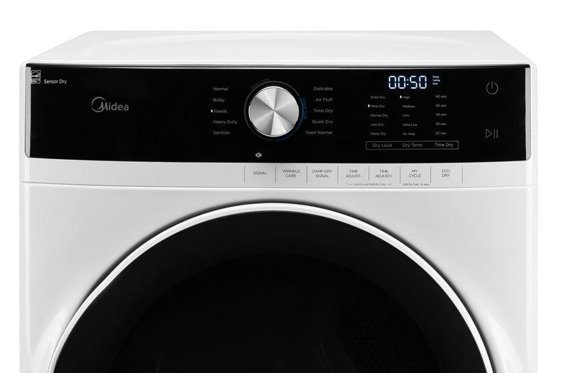 Midea 8 Cu. Ft. Electric Dryer - MLE52N4AWW