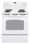 GE  5.0 Cu. Ft. Electric Freestanding Range - JCBP240DMWW
