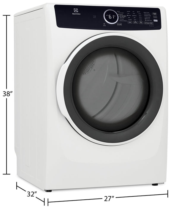 Electrolux 8 Cu. Ft. Gas Dryer - ELFG7437AW