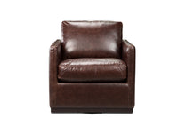 Lucca Accent Chair - Chocolate  