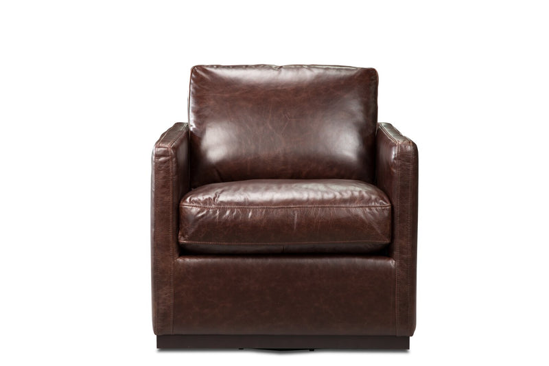 Lucca Accent Chair - Chocolate 