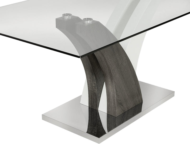 Tuxedo 7-Piece Dining Package - White