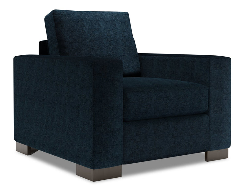 Sofa Lab Track Chair - Luxury Indigo