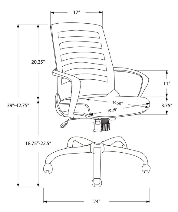 Felton Office Chair - White 