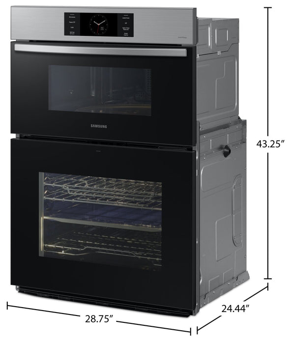 Samsung 7 Cu. Ft. 7 Series Combination Wall Oven with Air Fry - NQ70CG700DSRAA
