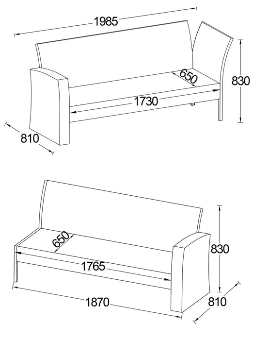 Bergen Patio Table
