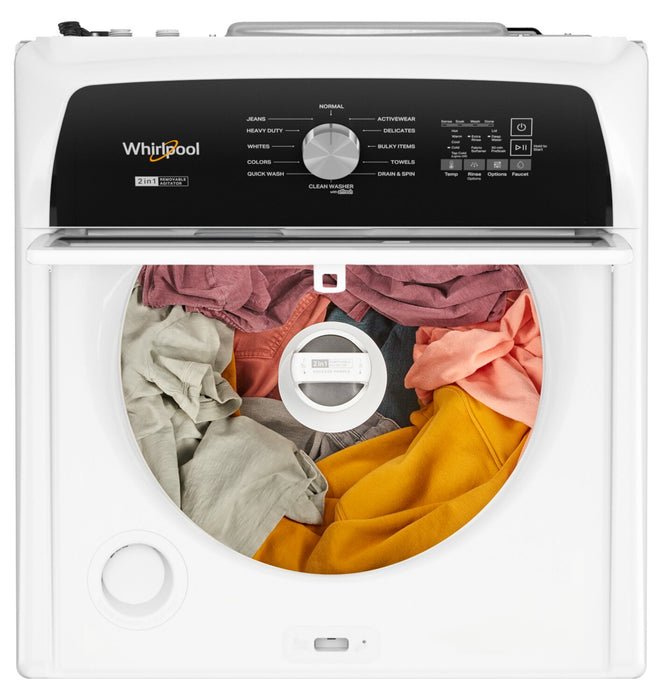 Whirlpool 5.4 / 5.5 Cu. Ft. Top-Load Washer with Removable Agitator - WTW5057LW