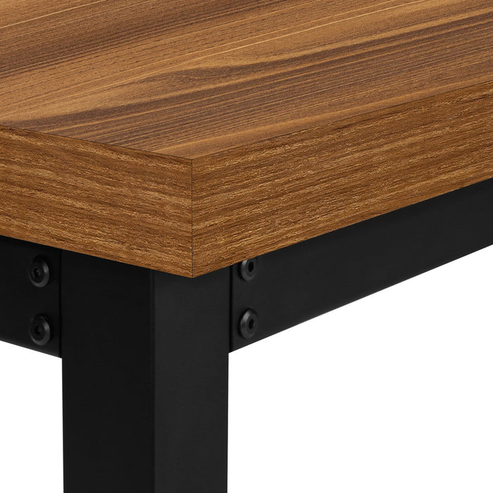 Kai Height-Adjustable Desk - Walnut