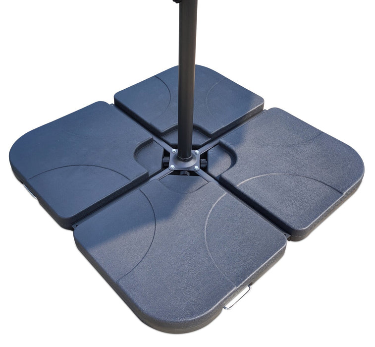 Patio 4-Piece Umbrella Base