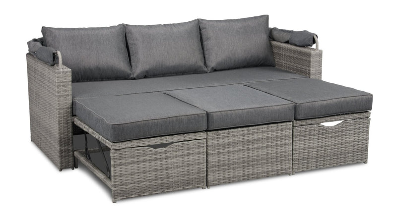 Cuba 3-Seat Canopy Set