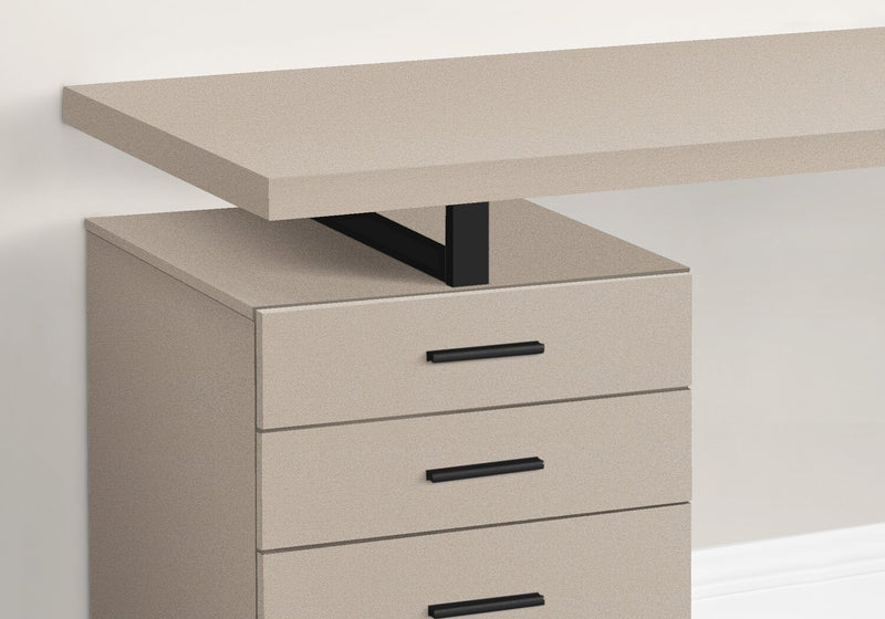 Clayton Reversible Desk - Taupe