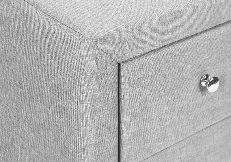 Zara Nightstand - Grey