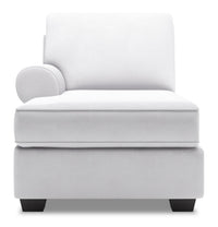 Sofa Lab Roll LAF Chaise - Pax Ice 